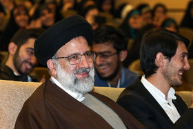 حضور حجت الاسلام رئیسی در دانشگاه شهید بهشتی