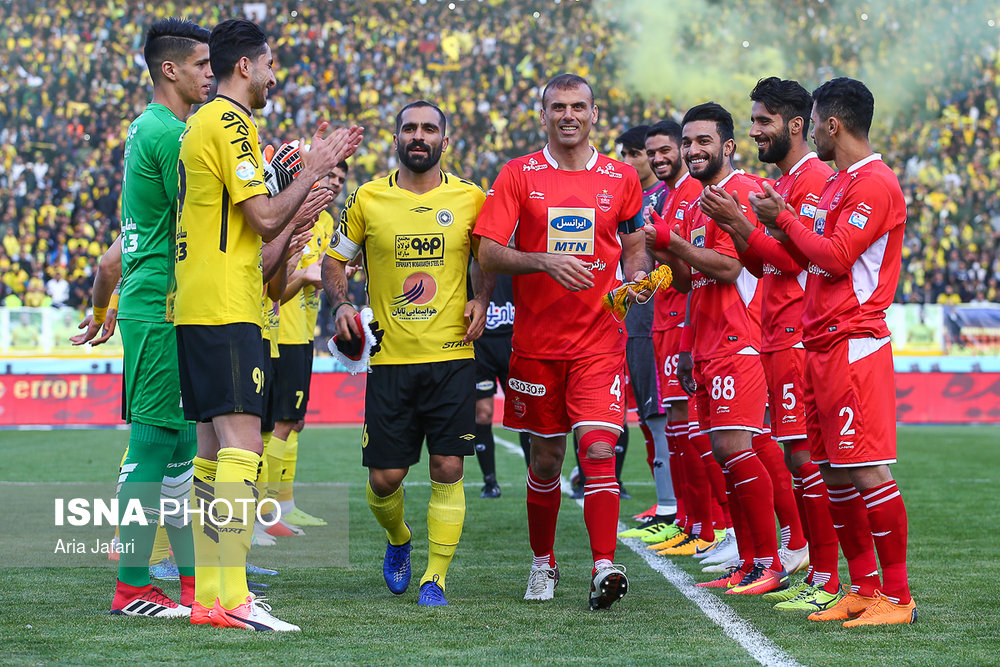 ISNA - Sepahan, Persepolis match held in Isfahan