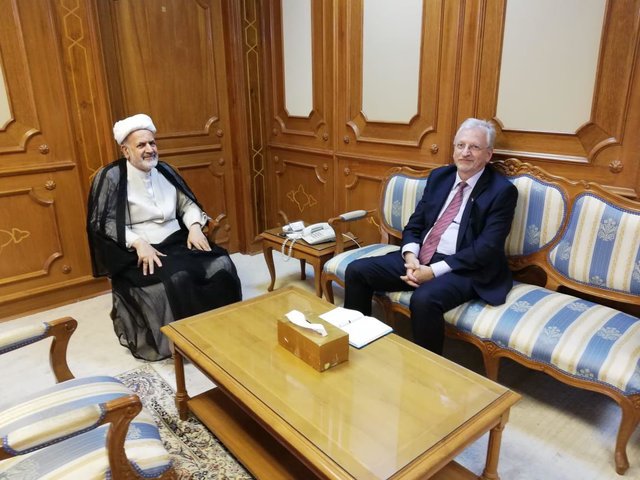 دیدار سفیر ایران در عمان با همتای المانی اش