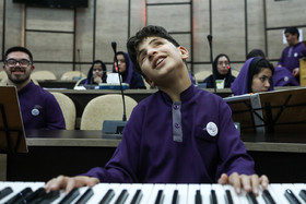 تمرین اولین ارکستر ملی ویژه ایران