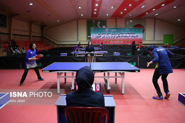 مازندران میزبان اردوی تیم ملی تنیس روی میز دختران کشور است