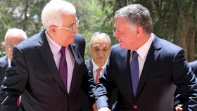 پادشاه اردن و محمود عباس به بررسی تحولات فلسطین پرداختند