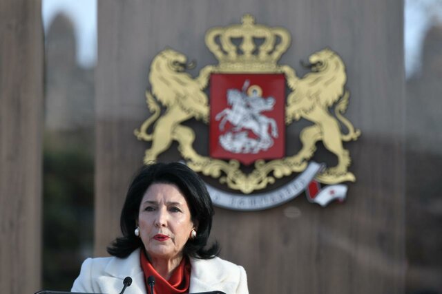 رئیس جمهوری جدید گرجستان به دنبال وحدت است