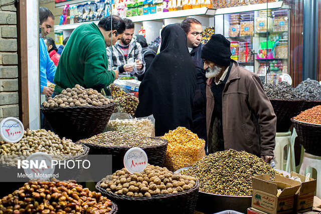 افزایش ۱۵۰ درصدی قیمت آجیل شب یلدا و کاهش ۸۰ درصدی خرید قزوینی‌ها