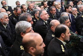 دیدار جمعی از فرماندهان و مسئولان نیروی انتظامی با مقام معظم رهبری