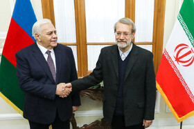دیدار روسای مجلس ایران و آذربایجان