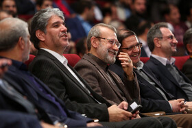 علی لاریجانی در گردهمایی اقوام غرب استان تهران - چالش‌ها و فرصت های مناطق مهاجرپذیر در شهر قدس