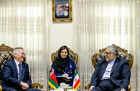 استقبال سفیر بلاروس از آموزش متقابل زبان 