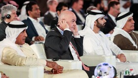 استقبال اینفانتینو از مشارکت همسایه‌های قطر در میزبانی جام جهانی ۲۰۲۲ 