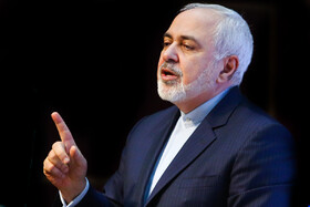 سخنرانی محمد جواد ظریف در مراسم انتشار 20هزارمین شماره روزنامه خراسان در سالن همایش‌های ورزشگاه امام رضا(ع)