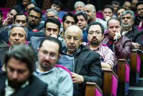 مراسم انتشار 20هزارمین شماره روزنامه خراسان در سالن همایش‌های ورزشگاه امام رضا(ع)