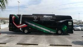 رونمایی از اتوبوس تیم ملی در جام ملت‌ها + عکس