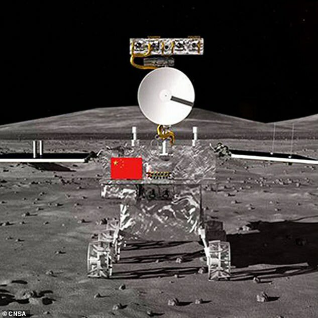 "چانگ‌ ای-۴" بر سمت پنهان ماه فرو امد