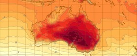 گرمای هوا در استرالیا رکورد زد