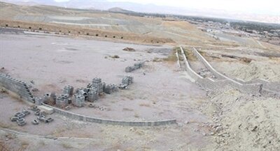 یادمان شهید باکری ارومیه ۴۰ درصد پیشرفت فیزیکی دارد