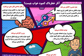 اینفوگرافی / آثار خطرناک کمبود خواب چیست؟