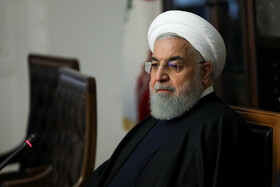 حسن روحانی ، رییس جمهور در جلسه شورای عالی فضای مجازی