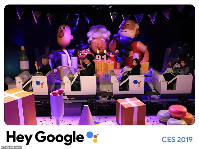 غرفه گوگل در نمایشگاه CES ۲۰۱۹ را ببینید+فیلم