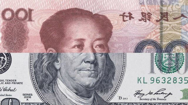 احتمال تصاحب جایگاه دلار در جهان توسط یوان