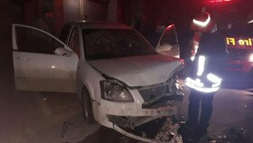 برخورد دو خودرو در جاده باغ معروف تبریز، 4 مصدوم برجا گذاشت