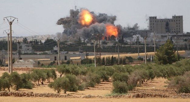 انفجار شدید در منبج سوریه/ دو سرباز آمریکایی در بین کشته‌شدگان