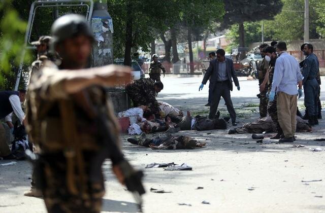 حمله طالبان افغانستان به کاروان فرماندار لوگر