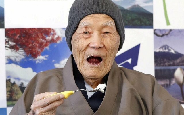 ماسازو نوناکا پیرترین مرد جهان ژاپن