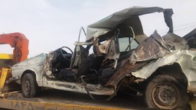 تصادف زنجیره‌ای مرگبار ۳ خودرو در محور "یاسوج- بابامیدان"