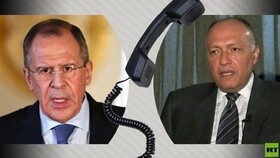 تماس تلفنی وزیران خارجه روسیه و مصر پیرامون بحران لیبی