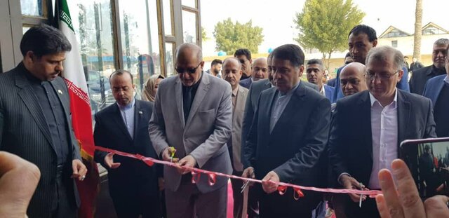 افتتاح مرکز دائمی نمایشگاهی ایران در بغداد با حضور معاون سفیر ایران