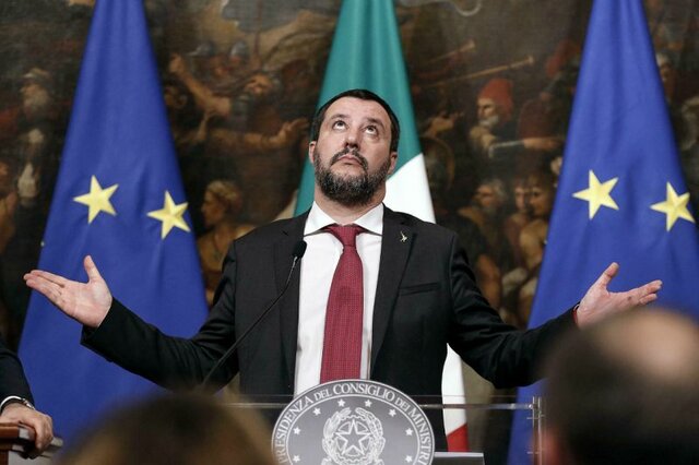وزیر کشور ایتالیا: ماکرون "افتضاح" است!/ مردم در انتخابات پارلمانی اروپا به لوپن رای دهند