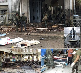 وقوع انفجارهایی در جنوب فیلیپین با ۲۱ کشته و ۷۱ زخمی