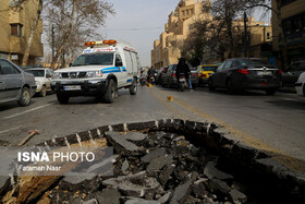 حادثه خیابان شمس‌آبادی ارتباطی با پدیده فرونشست زمین ندارد