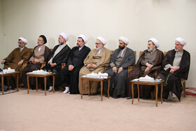 دیدار مسئولان دفتر تبلیغات اسلامی با مقام معظم رهبری