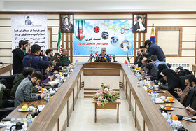 نشست خبری رئیس سازمان بسیج مستضعفین