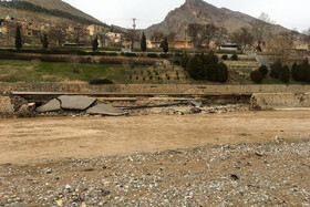 طغیان رودخانه‌های کشکان و خرم‌رود در استان لرستان - شهر خرم آباد