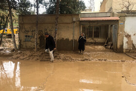 طغیان رودخانه‌های کشکان و خرم‌رود در استان لرستان - شهر خرم آباد