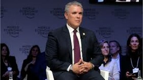 رهبر کلمبیا: زمان برای مادورو به شماره افتاده است