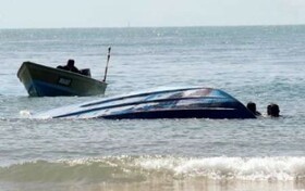 جسد 2 نفر از سرنشینان قایق واژگون شده پیدا شد