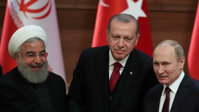 برگزاری نشست پوتین، روحانی و اردوغان 14 فوریه در سوچی