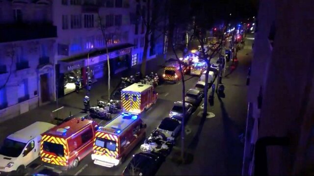 ۷ کشته در حادثه حریق ساختمان در پاریس 