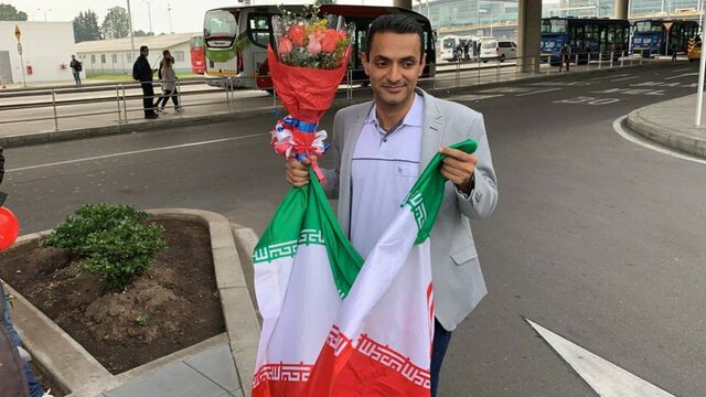 هوادار ایرانی در بوگوتا: کیروش را دوست دارم هوادار کی روش
