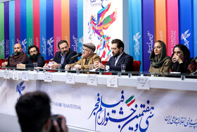 عوامل فیلم «آشفتگی» در دهمین روز سی‌وهفتمین جشنواره فیلم فجر