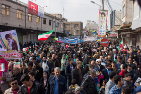 راهپیمایی ۲۲ بهمن در چهل سالگی انقلاب - آبادان