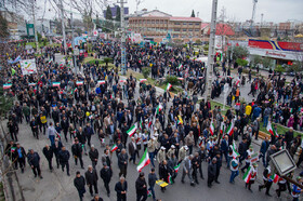 راهپیمایی ۲۲ بهمن در چهل سالگی انقلاب - ساری