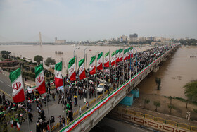 راهپیمایی چهل سالگی انقلاب ایران - اهواز