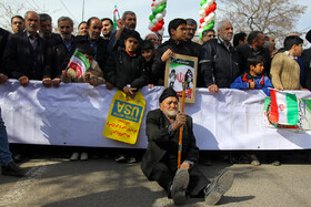 راهپیمایی ۲۲ بهمن در چهل سالگی انقلاب - زنجان