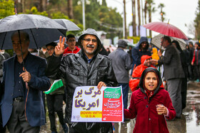 راهپیمایی چهل سالگی انقلاب ایران - شیراز