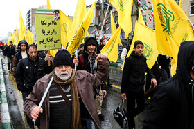 راهپیمایی ۲۲ بهمن در چهل سالگی انقلاب - تهران