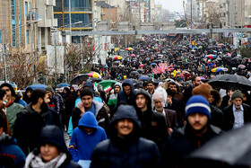 راهپیمایی ۲۲ بهمن در چهل سالگی انقلاب - تهران